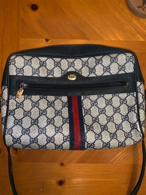 blue gucci crossbody|authentic gucci crossbody bag.